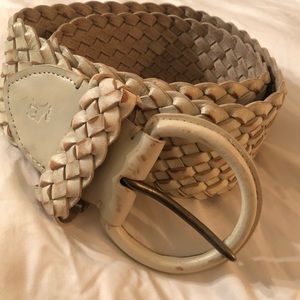 Abercrombie Cream Belt